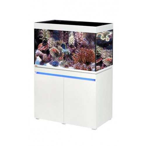 Aquarium with Mobile Inpiria Marine 330 Eheim