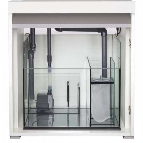 Aquarium with Mobile Inpiria Marine 530 Eheim