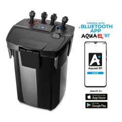 Filtre Aquael Hypermax 4500 BT Filtre externe Bluetooth pour grands aquariums