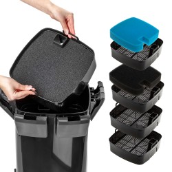 Filtre Aquael Hypermax 4500 Link Filtre externe pour grands aquariums