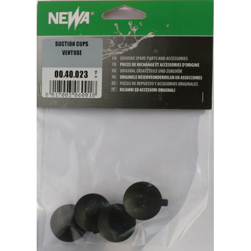 Rubber support suction cups for pumps, filters and heaters (4 pcs)