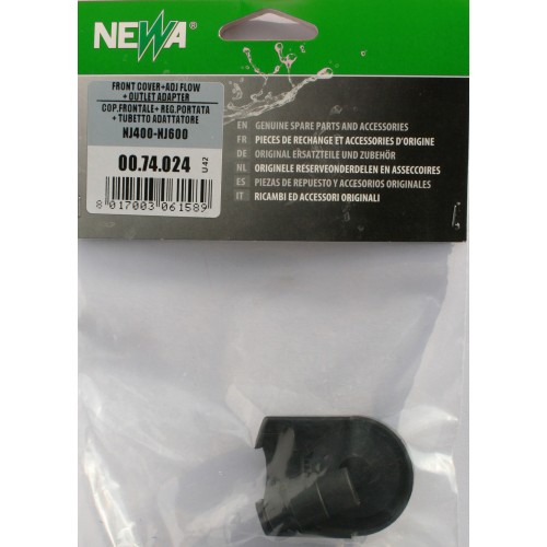 Coperchio anteriore + regolatore portata + Tubetto adattatore - NJ400-600