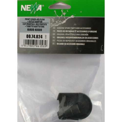 Front cover + flow controller + tube adapter NJ...
