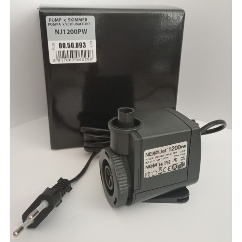 Pompa per skimm con rotore pins-wheel e kit Venturi incluso Pompa NJ1200