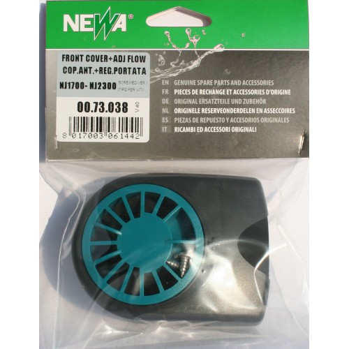 Coperchio anteriore (con viti) + regolatore portata - NJ1700-NJ2300