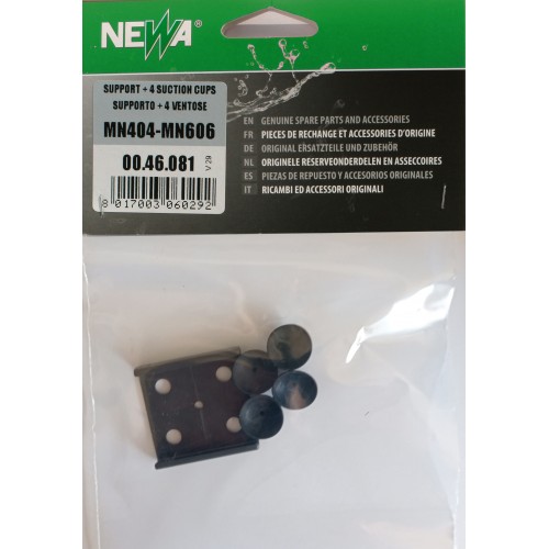 Basetta + 4 ventose MN404-MN606 per Mini-pompa sommergibile con portata regolabile