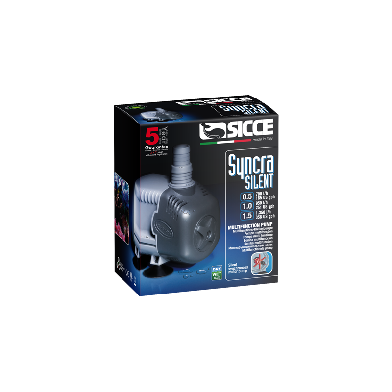 Syncra Silent 0.5 700l / H SICCE pump (Schuko...