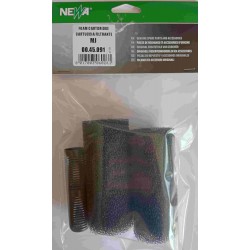 Cylindrical filter cartridge (2 pcs) for Maxi pumps, Maxi PH Power Head and NEWA More 20 CARIDINAE Aquariums