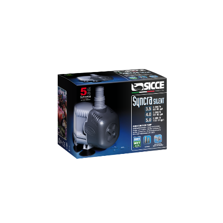 Pompe silencieuse 3.5 2500L / H SCRECO (socket Schuko)