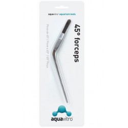 Aquavitro Forceps 45° 1/4 20cm