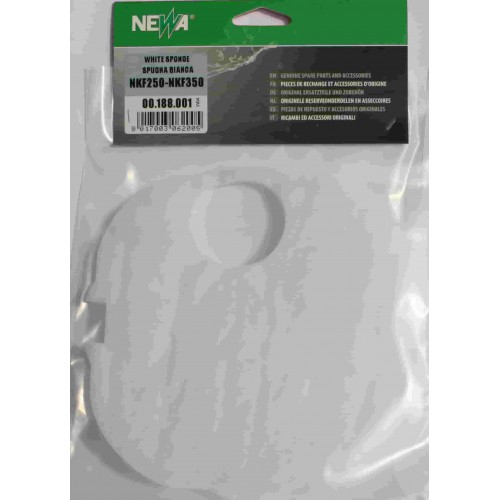 Fibra per filtrazione meccanica (Spugna bianca) per Filtro esterno per acquari NEWA Kanist NKF250-NKF350