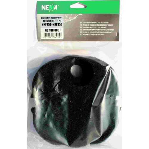 Black sponges large and small hole (2 pieces)...