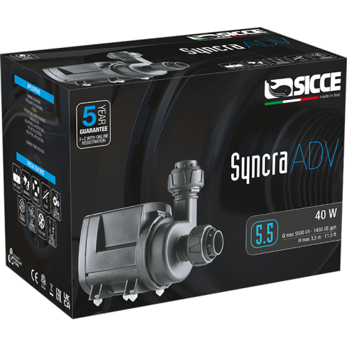 copy of Syncra Silent 2.5 2400L/h Sicce Pompa