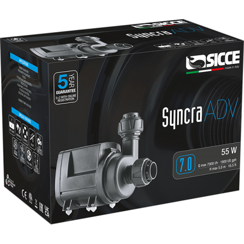 Syncra ADV Sicce pump (cable 10 m)