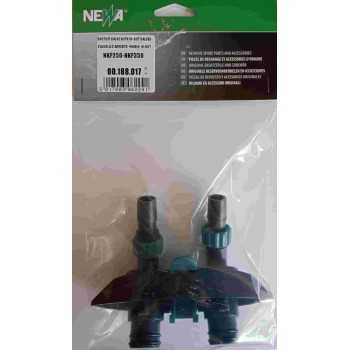 Stop valve with in-out taps for external filter Newa Kanist - Newa