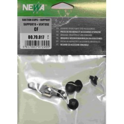 Ventose di sostegno (4 pcs) + Supporto - (tutti i modelli) per NEWA Cobra IF Filtro sommergibile multi-funz.