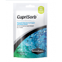 Cuprisorb, absorbs copper and heavy metals - Seachem