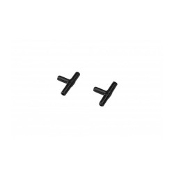 Accessories T-joint air 1 pc black 4/6 mm for ventilation systems