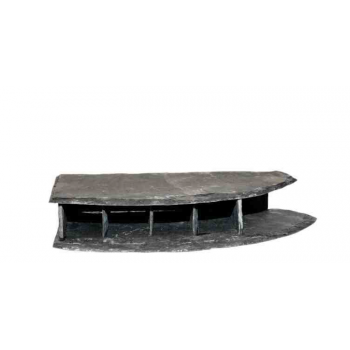 Slate Hotel Angular Tane Oriented on the left - Ceramic... 2