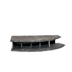 Slate Hotel Angular Tane orienté sur la gauche - Ceramic Nature