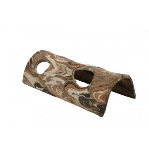 HALF-LOG MIXCOLOUR - HALF-shaped dane colored...