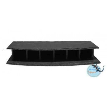 Rues d'ardoise rond - ardoise Ceramic Nature