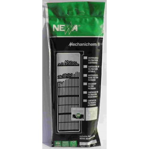 MechaniChem II filter cartridge with ACTIVE CARBONE for NEWA Mira filter MF 100 and NEWA Mirabello MIR 60-70