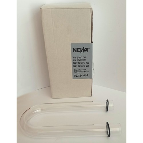 Tubo in vetro ad "U" per NEWA Mirror UVC filter e NEWA Mirror Hang On UVC filterTubo in vetro ad "U" per 7W e 9W