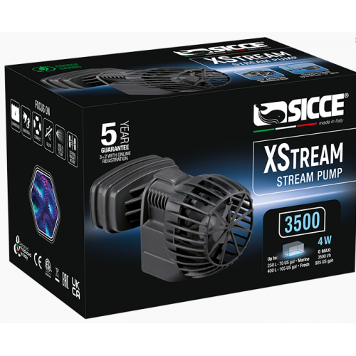 Pompe de mouvement et recirculation Xstream Sicce