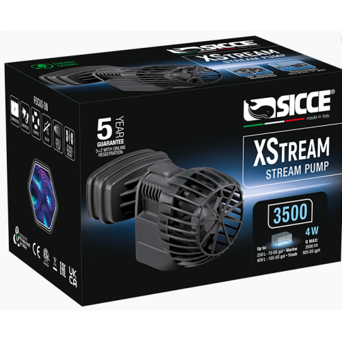 XStream Sicce motion and recirculation pump