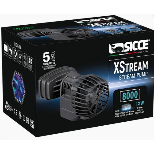 Motion pump and recirculation Xstream SICCE