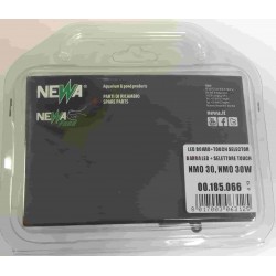 Barra LED con selettore touch per NMO 30 nero e bianco - NUOVO MODELLO 2021