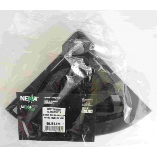 Corpo Filtro angolare vuoto (no accessori elettrici - no coperchi) NMO 20 - 20 CRN - 30 Nero
