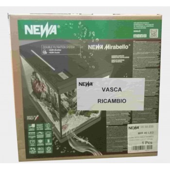 Glass tank with frames for NEWA Mirabello 30-40 Aquariums 2