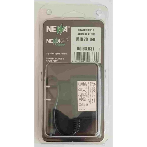 Alimentatore con connettore per NEWA MIRABELLO 70 - NUOVA VERSIONE 2021 (24V DC - 12W)
