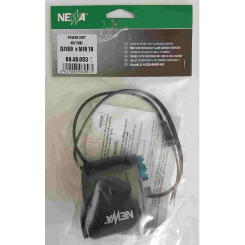 Corpo motore (pompa del filtro) DJ100 (SENZA SPINA) per NEWA Mirabello Aquariums MIR 60 - 70