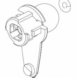 Rear rubber with Xstream SDC bushing - Sicce