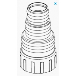 Portagomma 1"1/2 GAS D.50/38/32+ O-ring Eko power - Sicce