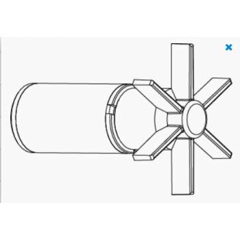 SHARK ADV 600 rotor - SICCE