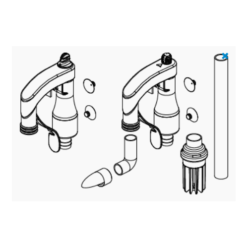 Quick trigger kitSpace EKO +200/300 - Sicce