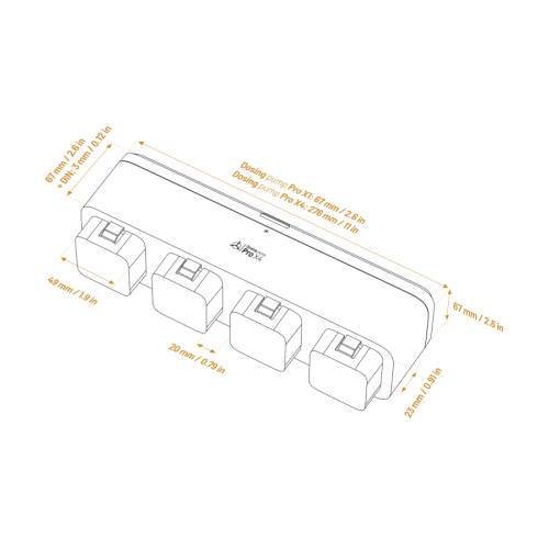 Reef Factory Dosing Pump Pro X4 - Wi-Fi...