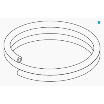 Tube gris 13x17x2000 mm Baleine 120 200 - Sicce