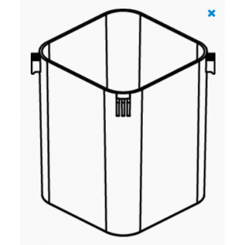 Black basket Whale 200 - Sicce