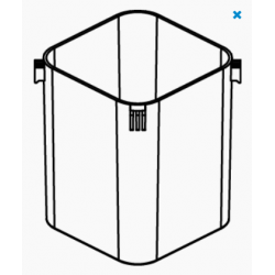 Black basket Whale 350 - Sicce