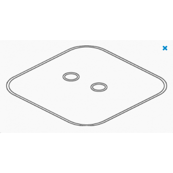 Kit O-ring (cover+In-Out) Whale 120,200 - Sicce