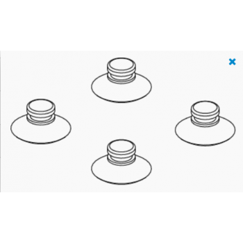 Ventose di ricambio per Sicce Syncra Nano e per Sicce... 2