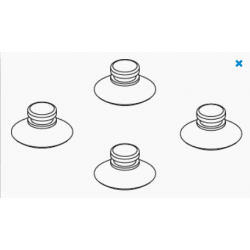 Syncra Suction Cups 0.5,1.0,1.5 - Sicce