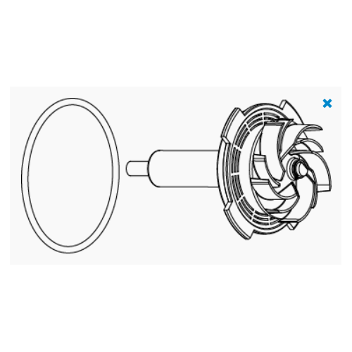 Rear bushing + SYNCRA ADV 5.5 hook - SICCE