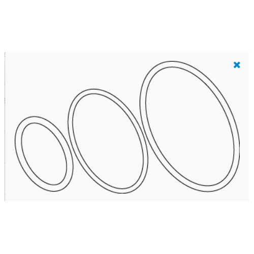 Kit O-ring Syncra HF - Sicce