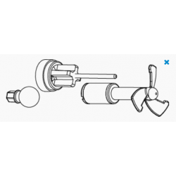 Rotor + Publication en acier + Pads en caoutchouc + joint torique + Nano 1000 Voyager Joint - Sicce
